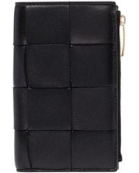 Bottega Veneta - Maxi Intrecciato Wallet - Lyst