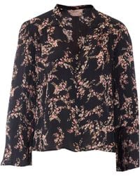 Twinset - Floral Long-Sleeve Top - Lyst
