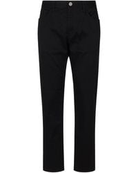 Giorgio Armani - Button Detailed Straight Leg Pants - Lyst