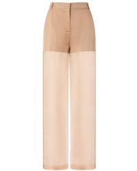 Pinko - Straight Trousers - Lyst