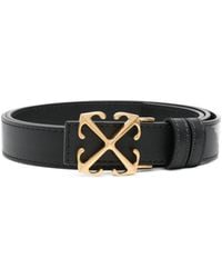 Off-White c/o Virgil Abloh - New Arrow Logo Plaque Belt - Lyst