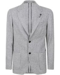Lardini - Single-Breasted Tailored Blazer - Lyst