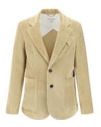 Bottega Veneta - Single Breasted Corduroy Jacket - Lyst