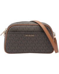 Michael Kors - Michael Small Signature Logo Camera Crossbody Bag - Lyst