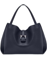 Ferragamo - Ferragamo Logo Printed Tote Bag - Lyst