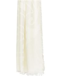 Max Mara - Frayed Edge Scarf - Lyst