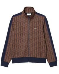 Lacoste - Paris Jacquard Zip-Up Track Jacket - Lyst
