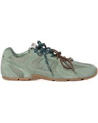 Miu Miu - New Balance X 530 Sl Suede And Mesh Sneakers - Lyst