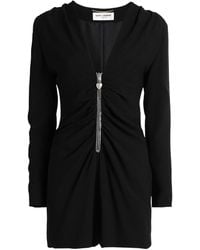 Saint Laurent - Solid Color Jumpsuits - Lyst