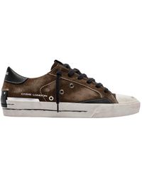 Crime London - Lace-Up Low-Top Casual Shoes - Lyst