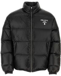 Prada - Down-Feather Puffer Jacket - Lyst