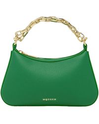 McQueen - T-Bar Chain-Strap Leather Tote Bag - Lyst