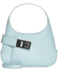 Ferragamo - Buckle Shoulder Bag - Lyst