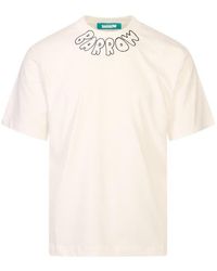 Barrow - Logo Printed Jersey T-Shirt - Lyst