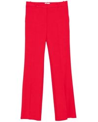 Elisabetta Franchi - Pleated-Detail Casual Trousers - Lyst