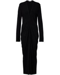 The Row - Draped Maxi Skirt - Lyst