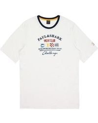 Paul & Shark - Logo Short-Sleeved T-Shirt - Lyst