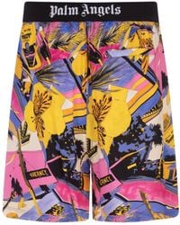 Palm Angels - Miami Mix Easy Shorts - Lyst