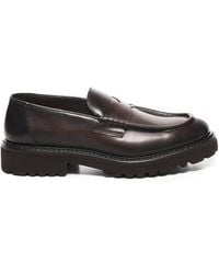 Doucal's - Penny Slit Loafers - Lyst
