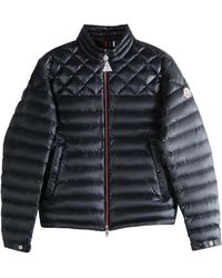 Moncler - Benamou Logo Patch Zipped Jacket - Lyst