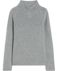 Max Mara - Wool And Cashmere Yarn Polo-Neck Sweater - Lyst