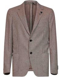Lardini - Long-Sleeve Blazer - Lyst