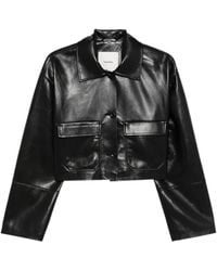 Nanushka - Button-Fastening Pocket Jacket - Lyst