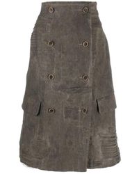 Uma Wang - Oversized Distressed Double-Breasted Top - Lyst