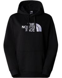 The North Face - Logo Detailed Drawstring Hoodie - Lyst