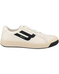 Bally - Leather Low-Top Sneakers - Lyst
