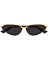 Bottega Veneta - Eyewear Classic Cat Eye Sunglasses - Lyst