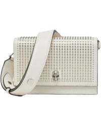 McQueen - Small The Biker Skull Embellished Shoulder Bag - Lyst