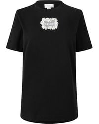 McQueen - Lace Lg T-Shirt - Lyst