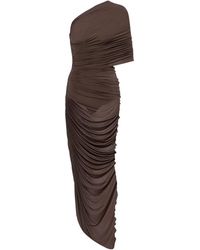 Magda Butrym - Draped One-Shoulder Gown - Lyst