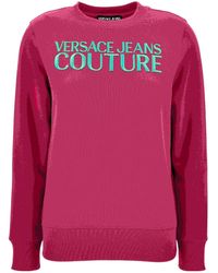 Versace Jeans Couture - Couture Logo Print Sweater - Lyst
