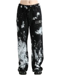MM6 by Maison Margiela - Logo Printed Drawstring Pants - Lyst