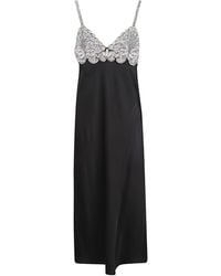 Valentino - Embellished V-Neck Sleeveless Dress - Lyst