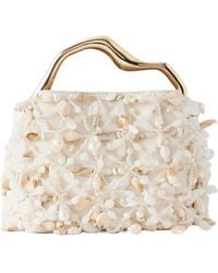 Cult Gaia - Solene Mini Bead-Embellished Clutch - Lyst