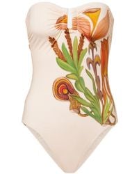 Ulla Johnson - Monterey Maillot Floral Swimsuit - Lyst
