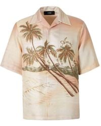 Amiri - Silk Casual Shirt - Lyst