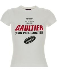 Jean Paul Gaultier - Logo Print Baby T-Shirt - Lyst