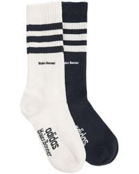 Adidas by Wales Bonner - Adidas Originals X Wales Bonner 3 Striped Stretched Socks - Lyst