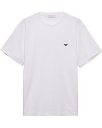 Prada - Cotton T-Shirt - Lyst