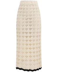 Zimmermann - Rhiannon Crochet Skirt - Lyst