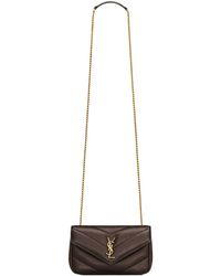 Saint Laurent - Mini Loulou Shoulder Bag - Lyst
