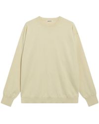 AURALEE - Fine-Knit Cotton Sweater - Lyst