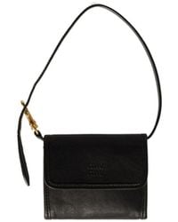 Miu Miu - Nappa Leather Wallet With Shoulder Strap - Lyst
