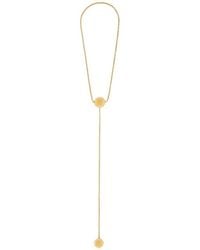 Loewe - Anagram Pebble Necklace - Lyst