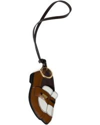 Miu Miu - Penny Loafer Mirror Tag Trick Keychain - Lyst