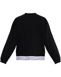 DSquared² - Logo Trim Sweatshirt - Lyst